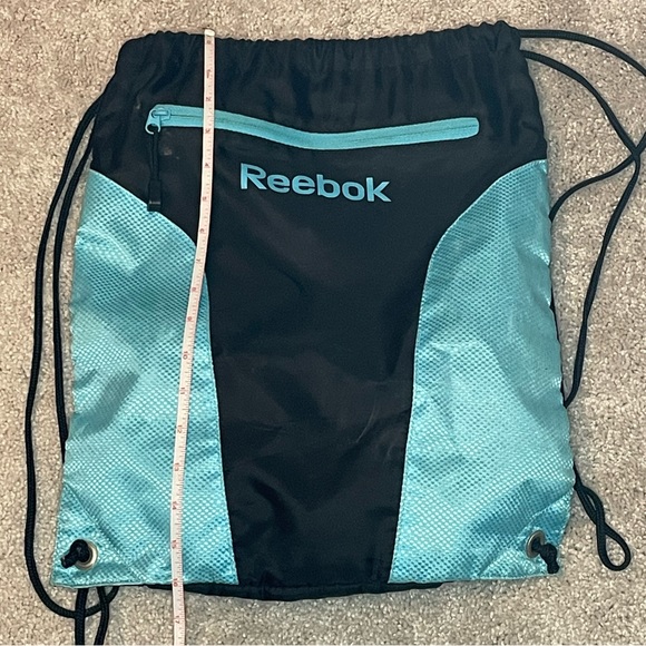 Reebok black and blue drawstring bag - Picture 3 of 10
